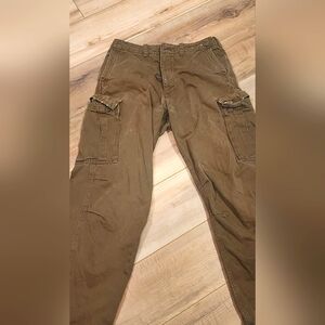 Abercrombie Men's Brown Cargo Pants 30x32